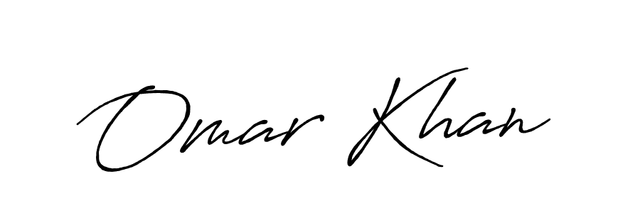 Use a signature maker to create a handwritten signature online. With this signature software, you can design (Antro_Vectra_Bolder) your own signature for name Omar Khan. Omar Khan signature style 7 images and pictures png