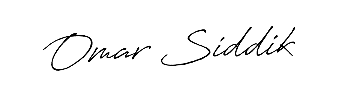 Also You can easily find your signature by using the search form. We will create Omar Siddik name handwritten signature images for you free of cost using Antro_Vectra_Bolder sign style. Omar Siddik signature style 7 images and pictures png