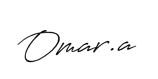 Once you've used our free online signature maker to create your best signature Antro_Vectra_Bolder style, it's time to enjoy all of the benefits that Omar.a name signing documents. Omar.a signature style 7 images and pictures png