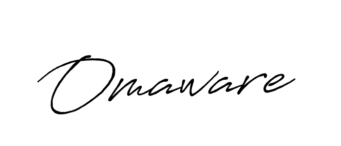 Here are the top 10 professional signature styles for the name Omaware. These are the best autograph styles you can use for your name. Omaware signature style 7 images and pictures png