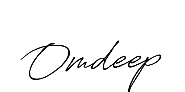 Also You can easily find your signature by using the search form. We will create Omdeep name handwritten signature images for you free of cost using Antro_Vectra_Bolder sign style. Omdeep signature style 7 images and pictures png