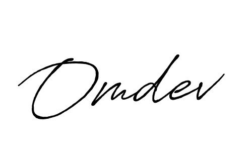 Also You can easily find your signature by using the search form. We will create Omdev name handwritten signature images for you free of cost using Antro_Vectra_Bolder sign style. Omdev signature style 7 images and pictures png