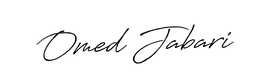 Similarly Antro_Vectra_Bolder is the best handwritten signature design. Signature creator online .You can use it as an online autograph creator for name Omed Jabari. Omed Jabari signature style 7 images and pictures png