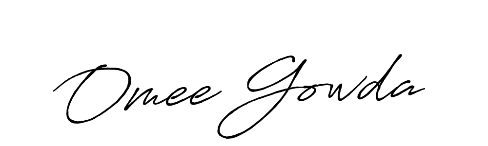 You should practise on your own different ways (Antro_Vectra_Bolder) to write your name (Omee Gowda) in signature. don't let someone else do it for you. Omee Gowda signature style 7 images and pictures png