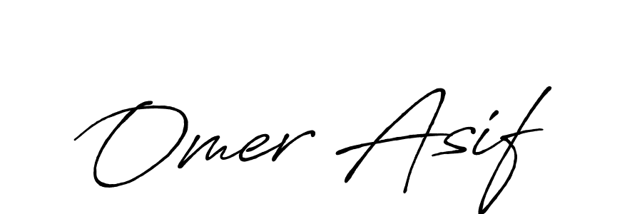 How to make Omer Asif signature? Antro_Vectra_Bolder is a professional autograph style. Create handwritten signature for Omer Asif name. Omer Asif signature style 7 images and pictures png