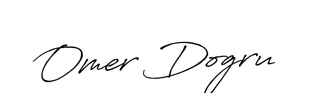 How to make Omer Dogru signature? Antro_Vectra_Bolder is a professional autograph style. Create handwritten signature for Omer Dogru name. Omer Dogru signature style 7 images and pictures png