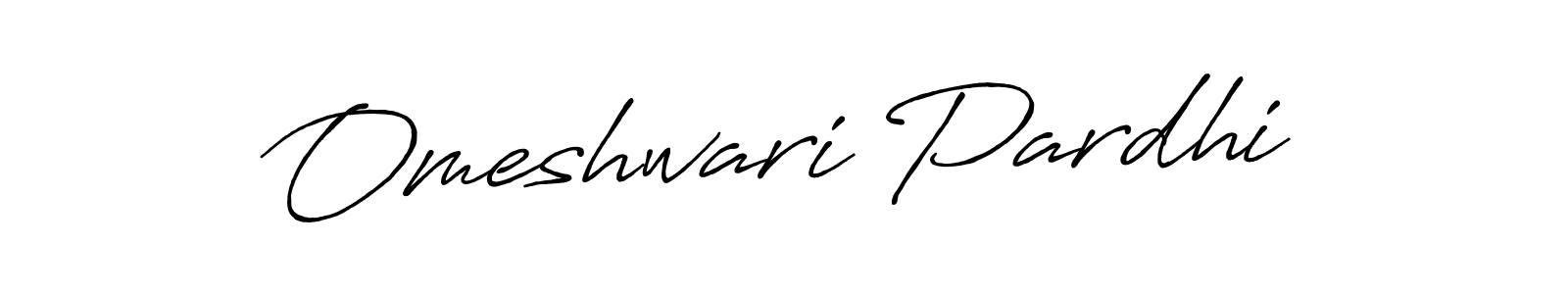 Similarly Antro_Vectra_Bolder is the best handwritten signature design. Signature creator online .You can use it as an online autograph creator for name Omeshwari Pardhi. Omeshwari Pardhi signature style 7 images and pictures png