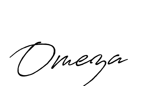 Make a beautiful signature design for name Omeza. Use this online signature maker to create a handwritten signature for free. Omeza signature style 7 images and pictures png