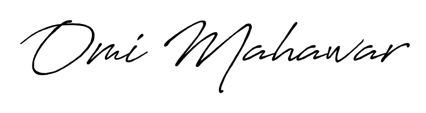 The best way (Antro_Vectra_Bolder) to make a short signature is to pick only two or three words in your name. For converting this name Omi Mahawar. Omi Mahawar signature style 7 images and pictures png