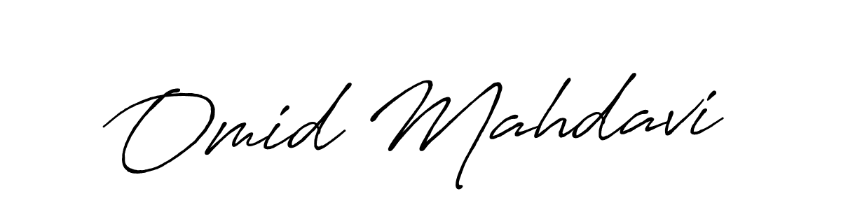 Similarly Antro_Vectra_Bolder is the best handwritten signature design. Signature creator online .You can use it as an online autograph creator for name Omid Mahdavi. Omid Mahdavi signature style 7 images and pictures png