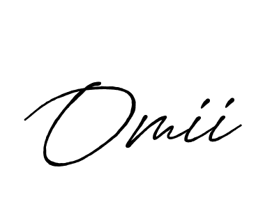 Once you've used our free online signature maker to create your best signature Antro_Vectra_Bolder style, it's time to enjoy all of the benefits that Omii name signing documents. Omii signature style 7 images and pictures png