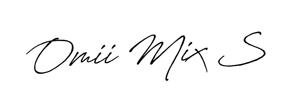 Check out images of Autograph of Omii Mix S name. Actor Omii Mix S Signature Style. Antro_Vectra_Bolder is a professional sign style online. Omii Mix S signature style 7 images and pictures png