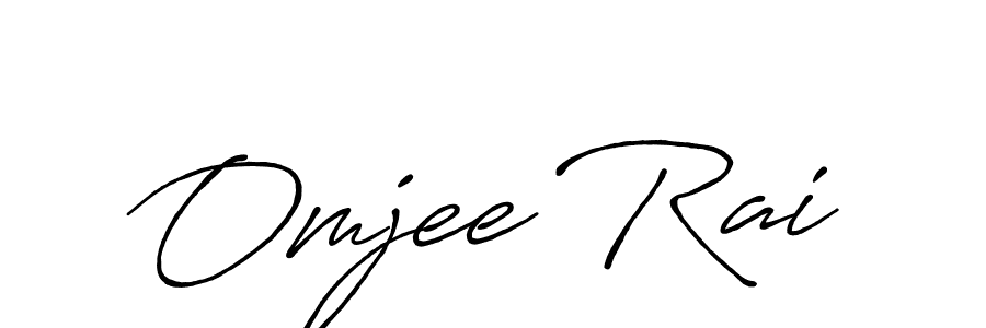 Use a signature maker to create a handwritten signature online. With this signature software, you can design (Antro_Vectra_Bolder) your own signature for name Omjee Rai. Omjee Rai signature style 7 images and pictures png