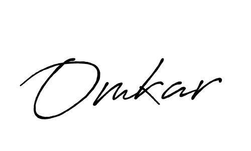 Design your own signature with our free online signature maker. With this signature software, you can create a handwritten (Antro_Vectra_Bolder) signature for name Omkar. Omkar signature style 7 images and pictures png