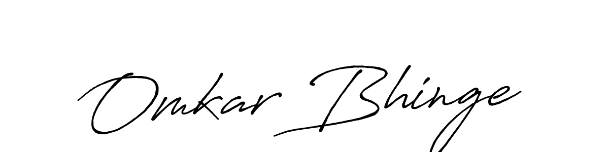 Make a beautiful signature design for name Omkar Bhinge. Use this online signature maker to create a handwritten signature for free. Omkar Bhinge signature style 7 images and pictures png