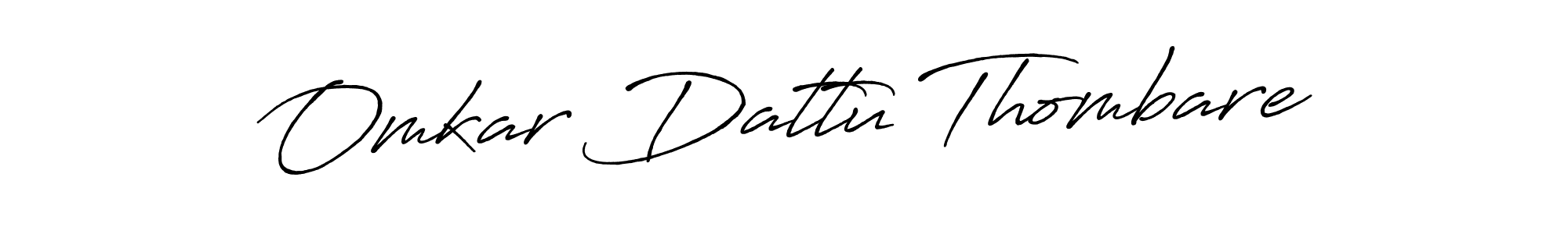 Make a beautiful signature design for name Omkar Dattu Thombare. Use this online signature maker to create a handwritten signature for free. Omkar Dattu Thombare signature style 7 images and pictures png