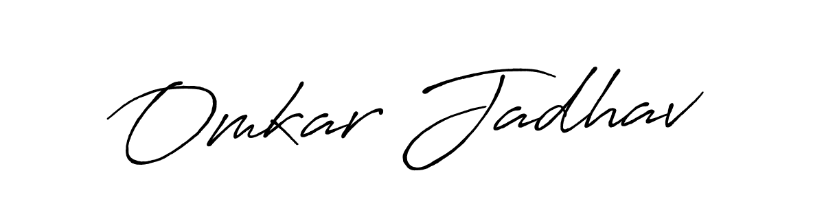 if you are searching for the best signature style for your name Omkar Jadhav. so please give up your signature search. here we have designed multiple signature styles  using Antro_Vectra_Bolder. Omkar Jadhav signature style 7 images and pictures png