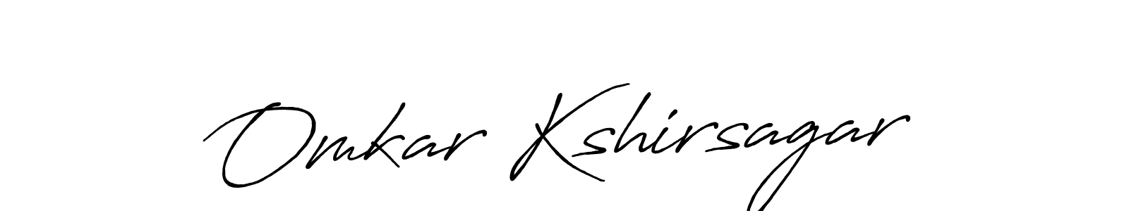 How to make Omkar Kshirsagar signature? Antro_Vectra_Bolder is a professional autograph style. Create handwritten signature for Omkar Kshirsagar name. Omkar Kshirsagar signature style 7 images and pictures png