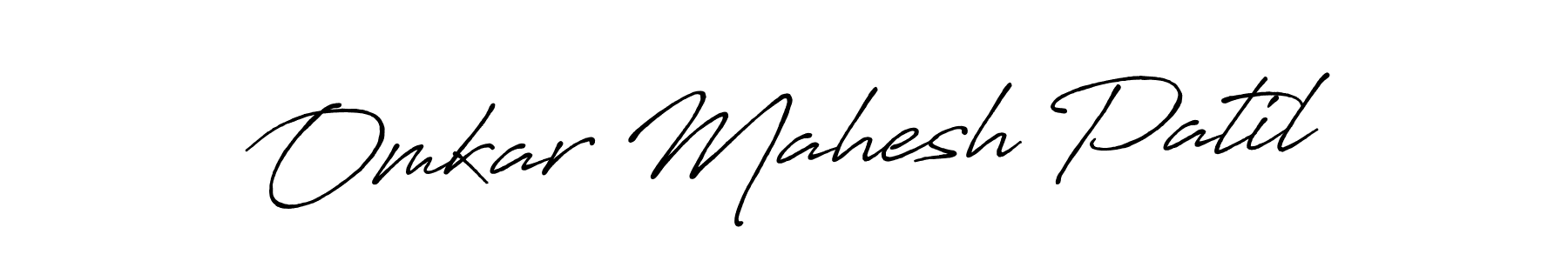 This is the best signature style for the Omkar Mahesh Patil name. Also you like these signature font (Antro_Vectra_Bolder). Mix name signature. Omkar Mahesh Patil signature style 7 images and pictures png