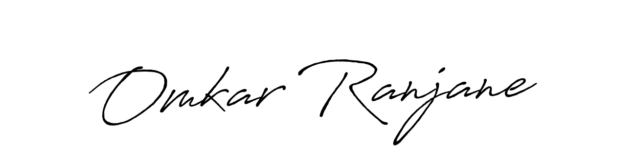 Use a signature maker to create a handwritten signature online. With this signature software, you can design (Antro_Vectra_Bolder) your own signature for name Omkar Ranjane. Omkar Ranjane signature style 7 images and pictures png