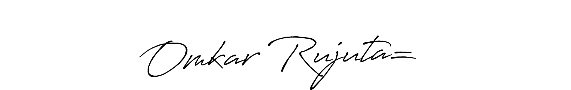 Omkar Rujuta=❤️ stylish signature style. Best Handwritten Sign (Antro_Vectra_Bolder) for my name. Handwritten Signature Collection Ideas for my name Omkar Rujuta=❤️. Omkar Rujuta=❤️ signature style 7 images and pictures png