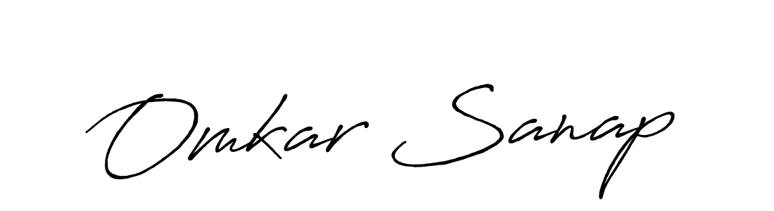 Antro_Vectra_Bolder is a professional signature style that is perfect for those who want to add a touch of class to their signature. It is also a great choice for those who want to make their signature more unique. Get Omkar Sanap name to fancy signature for free. Omkar Sanap signature style 7 images and pictures png