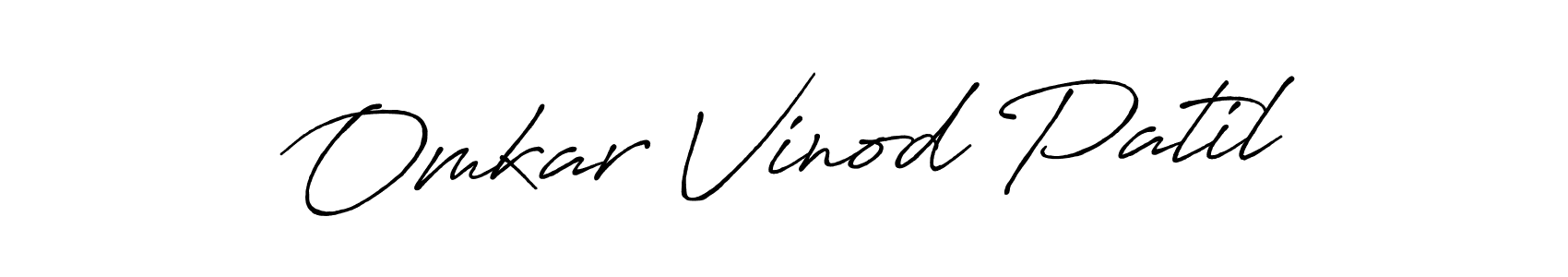 This is the best signature style for the Omkar Vinod Patil name. Also you like these signature font (Antro_Vectra_Bolder). Mix name signature. Omkar Vinod Patil signature style 7 images and pictures png