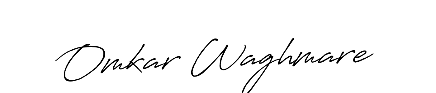 How to Draw Omkar Waghmare signature style? Antro_Vectra_Bolder is a latest design signature styles for name Omkar Waghmare. Omkar Waghmare signature style 7 images and pictures png