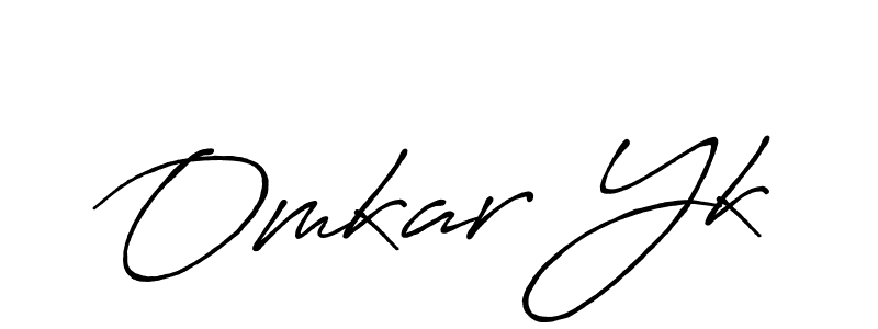 Make a short Omkar Yk signature style. Manage your documents anywhere anytime using Antro_Vectra_Bolder. Create and add eSignatures, submit forms, share and send files easily. Omkar Yk signature style 7 images and pictures png