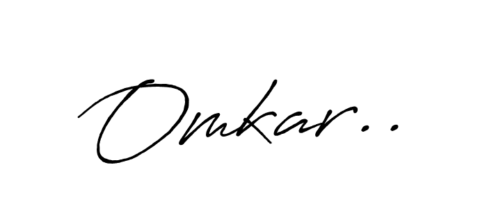 if you are searching for the best signature style for your name Omkar... so please give up your signature search. here we have designed multiple signature styles  using Antro_Vectra_Bolder. Omkar.. signature style 7 images and pictures png