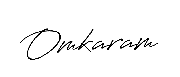 You should practise on your own different ways (Antro_Vectra_Bolder) to write your name (Omkaram) in signature. don't let someone else do it for you. Omkaram signature style 7 images and pictures png