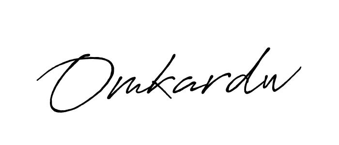Similarly Antro_Vectra_Bolder is the best handwritten signature design. Signature creator online .You can use it as an online autograph creator for name Omkardw. Omkardw signature style 7 images and pictures png