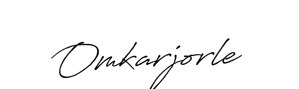 Omkarjorle stylish signature style. Best Handwritten Sign (Antro_Vectra_Bolder) for my name. Handwritten Signature Collection Ideas for my name Omkarjorle. Omkarjorle signature style 7 images and pictures png