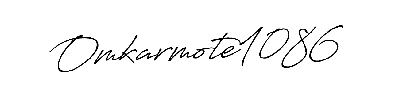 It looks lik you need a new signature style for name Omkarmote1086. Design unique handwritten (Antro_Vectra_Bolder) signature with our free signature maker in just a few clicks. Omkarmote1086 signature style 7 images and pictures png