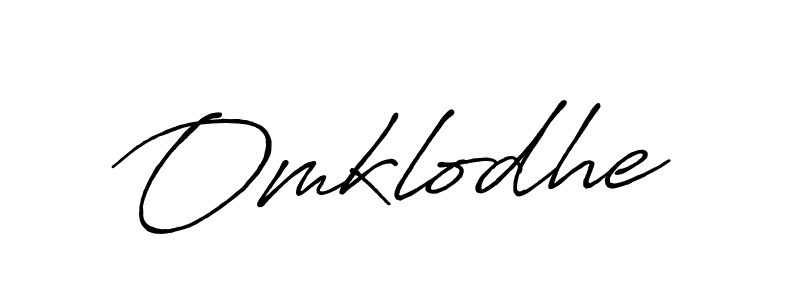 It looks lik you need a new signature style for name Omklodhe. Design unique handwritten (Antro_Vectra_Bolder) signature with our free signature maker in just a few clicks. Omklodhe signature style 7 images and pictures png