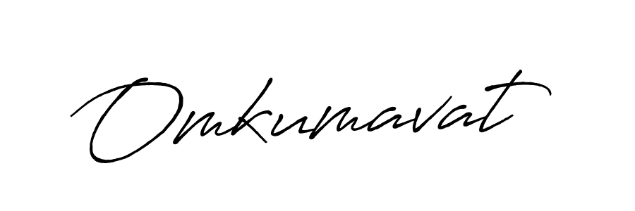 Use a signature maker to create a handwritten signature online. With this signature software, you can design (Antro_Vectra_Bolder) your own signature for name Omkumavat. Omkumavat signature style 7 images and pictures png