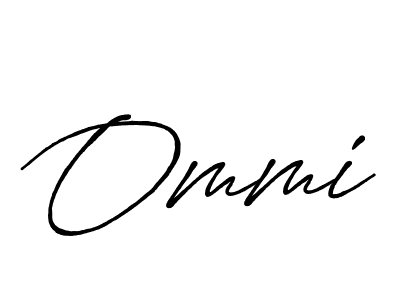 Once you've used our free online signature maker to create your best signature Antro_Vectra_Bolder style, it's time to enjoy all of the benefits that Ommi name signing documents. Ommi signature style 7 images and pictures png