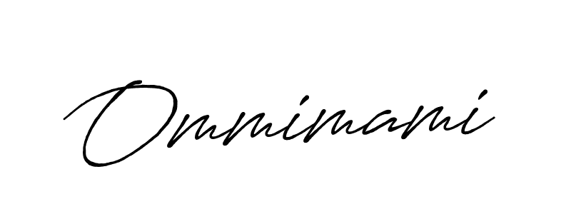 It looks lik you need a new signature style for name Ommimami. Design unique handwritten (Antro_Vectra_Bolder) signature with our free signature maker in just a few clicks. Ommimami signature style 7 images and pictures png