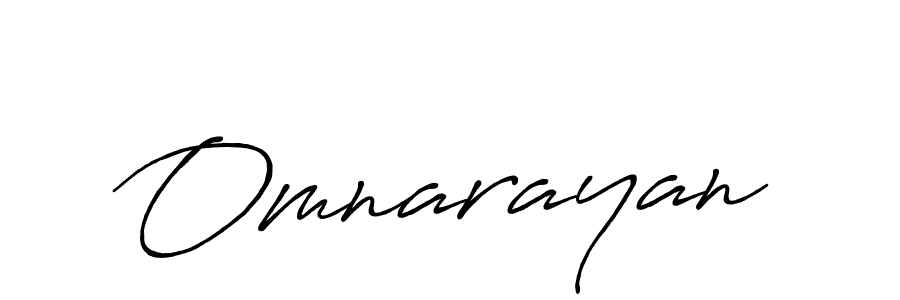 Also we have Omnarayan name is the best signature style. Create professional handwritten signature collection using Antro_Vectra_Bolder autograph style. Omnarayan signature style 7 images and pictures png