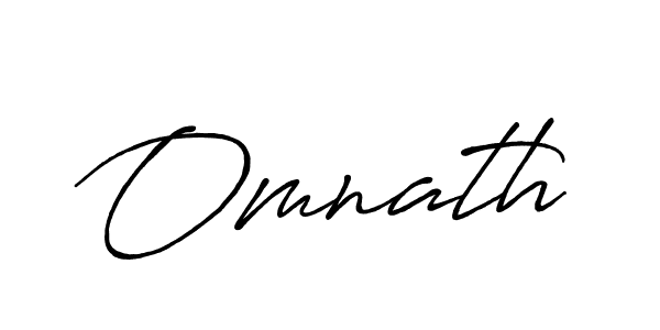 How to make Omnath name signature. Use Antro_Vectra_Bolder style for creating short signs online. This is the latest handwritten sign. Omnath signature style 7 images and pictures png