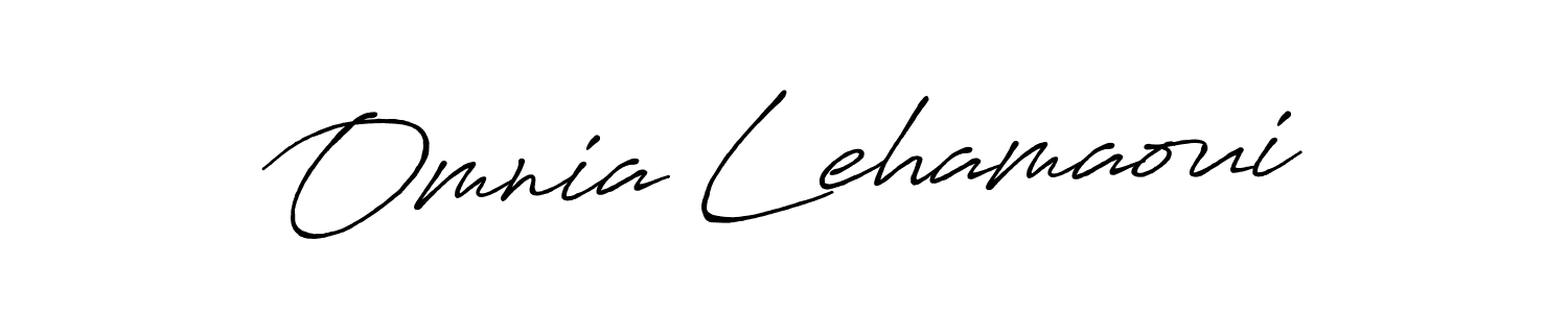 Check out images of Autograph of Omnia Lehamaoui name. Actor Omnia Lehamaoui Signature Style. Antro_Vectra_Bolder is a professional sign style online. Omnia Lehamaoui signature style 7 images and pictures png
