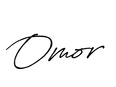 Use a signature maker to create a handwritten signature online. With this signature software, you can design (Antro_Vectra_Bolder) your own signature for name Omor. Omor signature style 7 images and pictures png