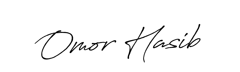 You should practise on your own different ways (Antro_Vectra_Bolder) to write your name (Omor Hasib) in signature. don't let someone else do it for you. Omor Hasib signature style 7 images and pictures png