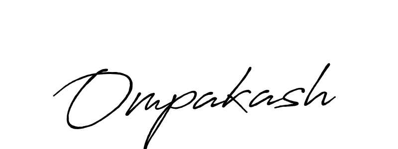 How to make Ompakash signature? Antro_Vectra_Bolder is a professional autograph style. Create handwritten signature for Ompakash name. Ompakash signature style 7 images and pictures png