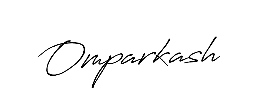 Create a beautiful signature design for name Omparkash. With this signature (Antro_Vectra_Bolder) fonts, you can make a handwritten signature for free. Omparkash signature style 7 images and pictures png