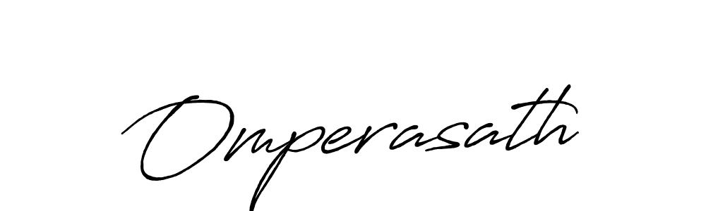 It looks lik you need a new signature style for name Omperasath. Design unique handwritten (Antro_Vectra_Bolder) signature with our free signature maker in just a few clicks. Omperasath signature style 7 images and pictures png