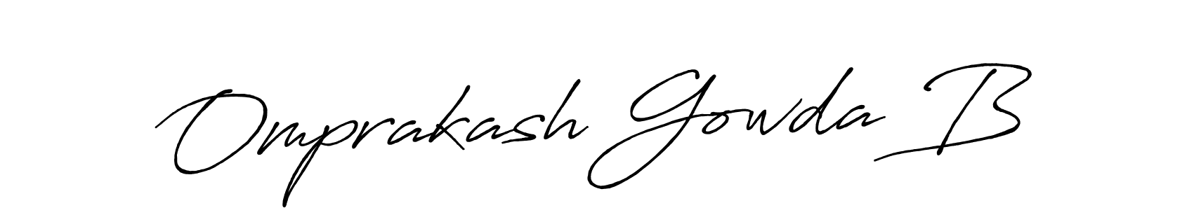 Here are the top 10 professional signature styles for the name Omprakash Gowda B. These are the best autograph styles you can use for your name. Omprakash Gowda B signature style 7 images and pictures png