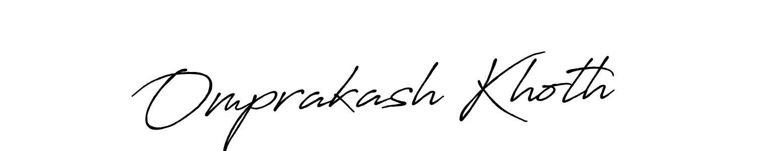 if you are searching for the best signature style for your name Omprakash Khoth. so please give up your signature search. here we have designed multiple signature styles  using Antro_Vectra_Bolder. Omprakash Khoth signature style 7 images and pictures png