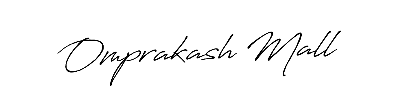 Similarly Antro_Vectra_Bolder is the best handwritten signature design. Signature creator online .You can use it as an online autograph creator for name Omprakash Mall. Omprakash Mall signature style 7 images and pictures png