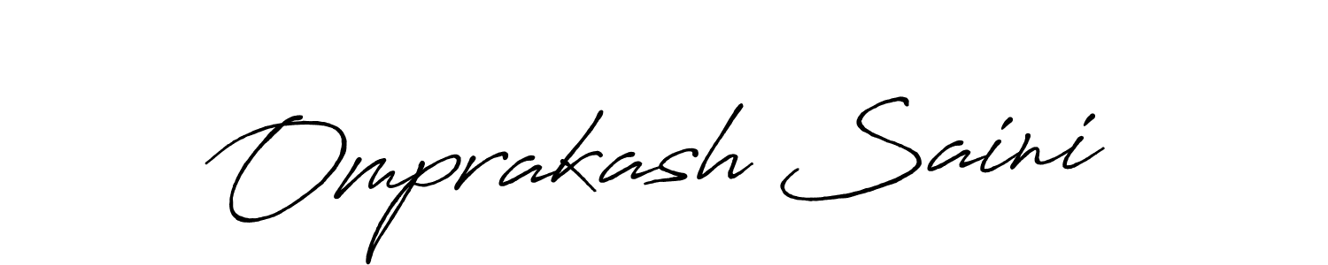 Also You can easily find your signature by using the search form. We will create Omprakash Saini name handwritten signature images for you free of cost using Antro_Vectra_Bolder sign style. Omprakash Saini signature style 7 images and pictures png